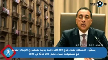 رسميًا.. الإسكان تعلن طرح 250 ألف وحدة بديلة لمتضرري الإيجار القديم مع تسهيلات سداد تصل لـ20 عامًا في 2025
